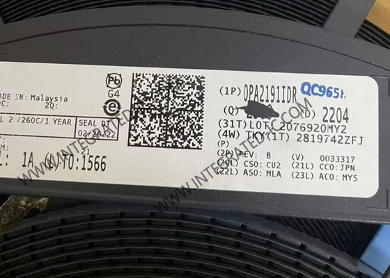 OPA2191IDR Чип интегральной схемы низкомощный 36-вольтный операционный усилитель CMOS Precision E-trimTM