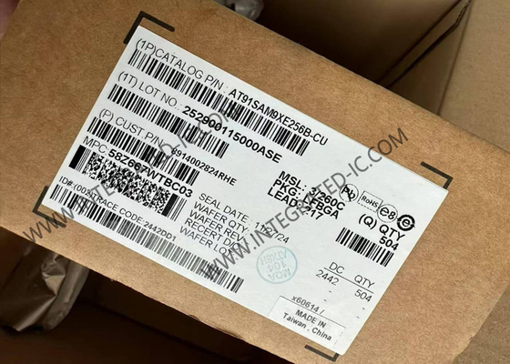 Микроконтроллер AT91SAM9XE256B-CU MCU 32-разрядный MCU 180 МГц Smart ARM-Based Embedded MCU