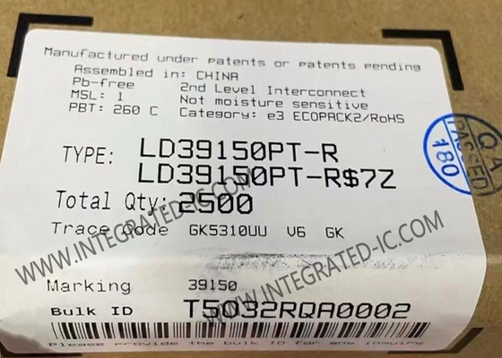 LD39150PT интегральный микросхема чип сверхнизкой падения BiCMOS регулировщик напряжения