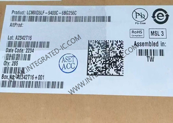 Обломоки обломока 256-LFBGA IC интегральной схемаы MachXO3 FPGA IC LCMXO3LF-9400C-6BG256C