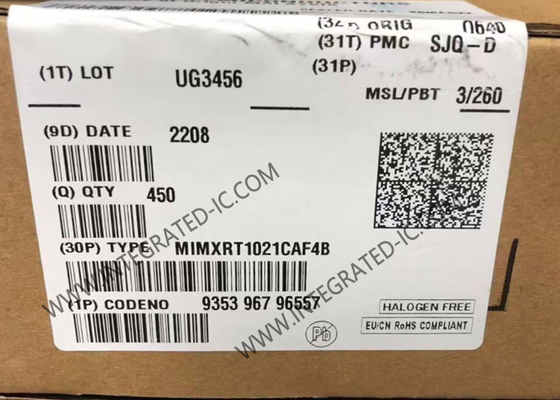 Микроконтроллер MCU MIMXRT1021CAF4B i.MX RT1020 Crossover MCU с Arm Cortex-M7 400 МГц