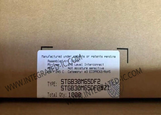 STGB30M65DF2 интегральный микросхема 650V 30A Trench Gate Field Stop IGBT транзисторы