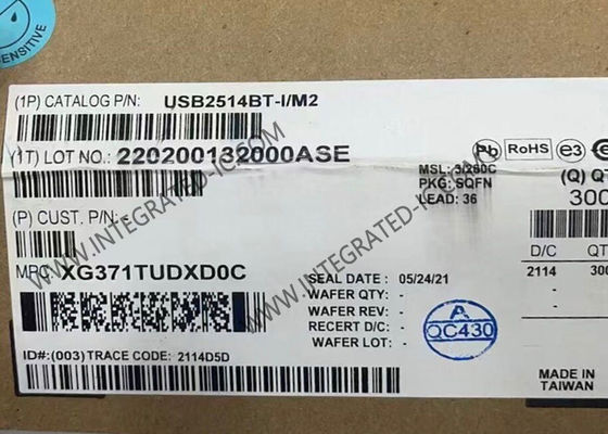 USB2514BT-I/M2 интегральная схема чип 4-порт USB 2.0 Hi-Speed Hub контроллер SQFN36