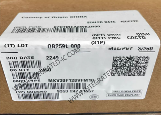 Микроконтроллер MCU MKV30F128VFM10 100MHz 32-битный микроконтроллер IC 32-HVQFN