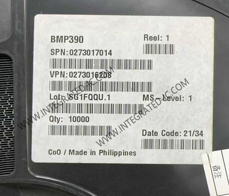 Сенсорный IC BMP390 Высокопроизводительный цифровой датчик давления 10-LGA