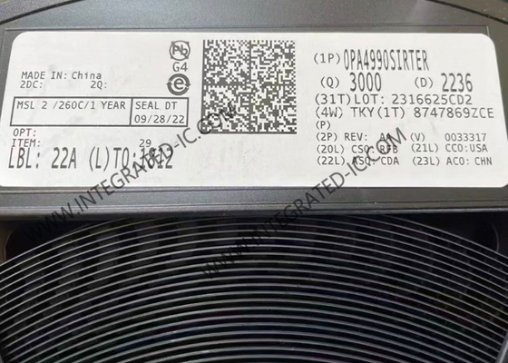 OPA4990SIRTER Интегральная схема чипа 40V Операционный усилитель WQFN16 Маломощный операционный усилитель IC