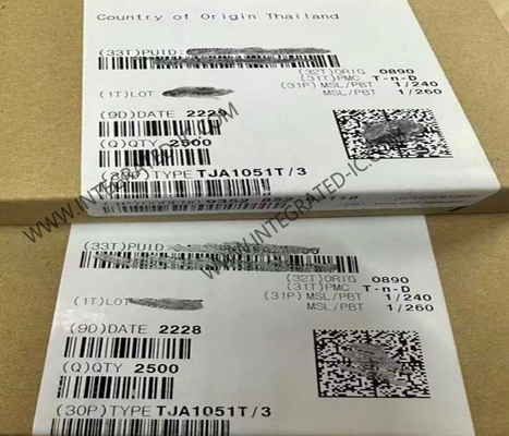TJA1051T Чип интегральной схемы 5Mbps 4.5V до 5.5V высокоскоростной CAN-передатчик