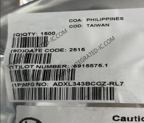 ADXL343BCCZ Сенсор IC 3-осевой цифровой акселерометр LGA-14 цифровой акселерометр MEMS