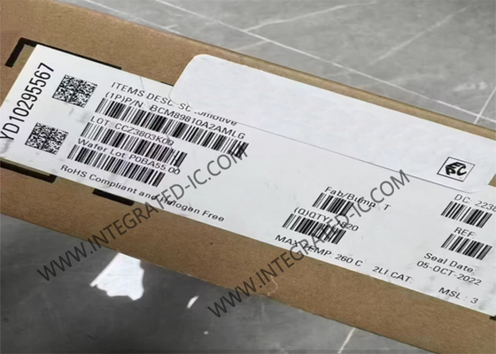 BCM89810A2AMLG Единый порт Ethernet RGMII Транссивер IC MLP48 Ethernet Чип