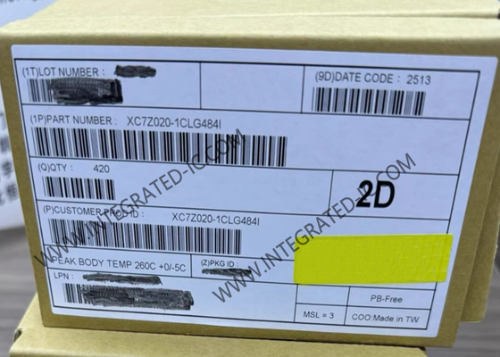 XC7Z020-1CLG484I Полевые программируемые ворота массив 667MHz Zynq-7000 FPGA
