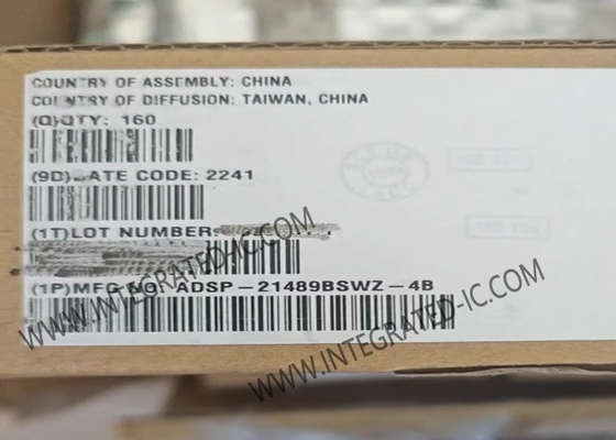 ADSP-21489BSWZ-4B Микроконтроллер MCU 400MHz SHARC Аудиопроцессоры LQFP176