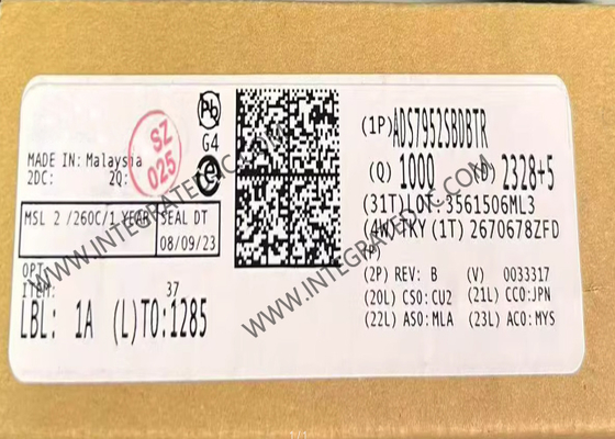 ADS7952SBDBTR интегральная схема чип аналоговый на цифровой преобразователь 12 бит преобразователь ADC