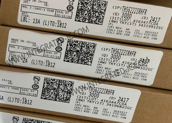 THS6222IRHFR Дифференциальный чип интегральной схемы с линейным драйвером усилителя VQFN24