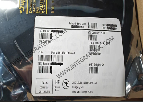 MAX14841EATA Интегральная схема микросхемы RS-485 приемопередатчиков полудуплексных интерфейсов RS-485