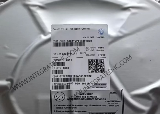 MGD3160AM515EKR2 Интегральная схема 15A усовершенствованный драйвер затвора для SiC MOSFET
