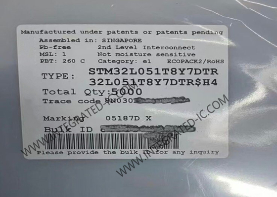 Микроконтроллер STM32L051T8Y7DTR MCU 32-разрядный 32 МГц ARM Cortex-M0+ STM32L0