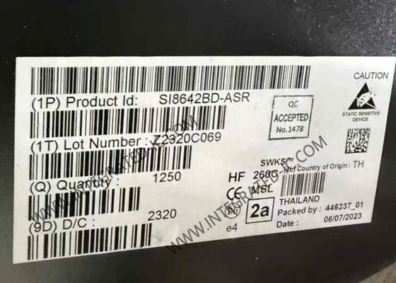 SI8642BD-ASR интегральные микросхемы микросхемы низкомощные четырехканальные цифровые изоляторы 150 Мбит/с