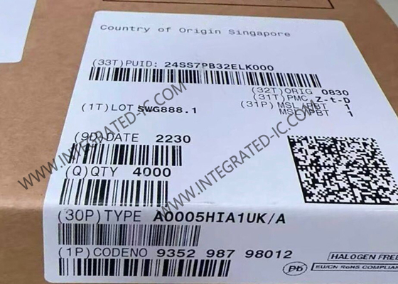 A0005HIA1UK Интегральная схема, чип, микросхема драйвера зарядного устройства, корпус BGA