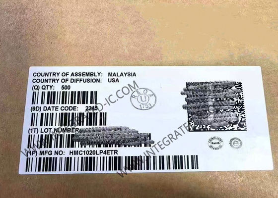 Беспроводной коммуникационный модуль HMC1020LP4ETR 3,9 ГГц с односторонним детектором среднеквадратичной мощности