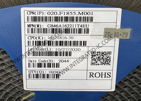 G846A162211T4EU соединители AgilLink 1.0mm Wire To Board Connector 16POS