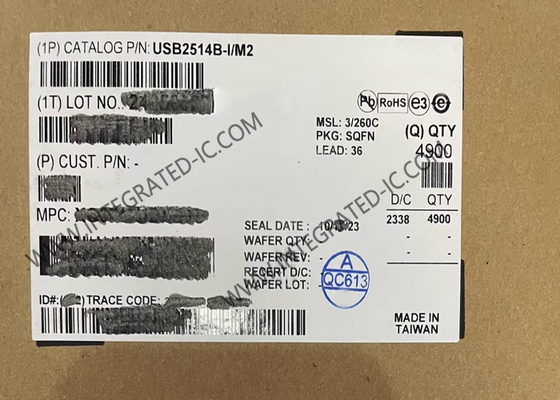 USB2514B-I/M2 Интегральная схема чипа, маломощный USB 2.0 контроллер высокоскоростного концентратора