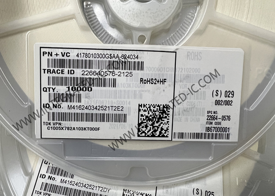 C1005X7S2A103KT000F Интегральная микросхема 0402 дюйма Многослойные керамические чип-конденсаторы