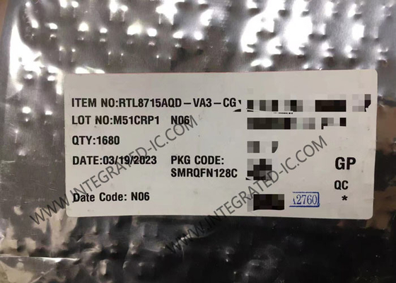 RTL8715AQD-VA3-CG Модуль беспроводной связи Wi-Fi IP Камера SoC Камера беспроводной сети SoC