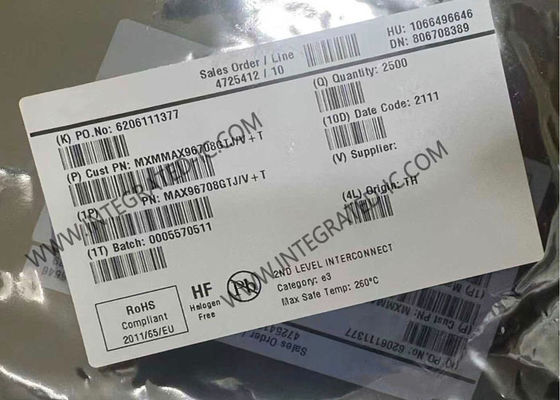 MAX96708GTJ Integrated Circuit Chip 14-битный GMSL Deserializer с коаксиальным входом