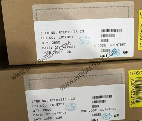 RTL8192ER Ethernet IC 802.11bgn PCIe сетевой интерфейсный контроллер QFN56
