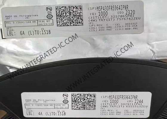 Микроконтроллер MCU MSP430FR5964IPNR 256KB FRAM 16-битный микроконтроллер LQFP80