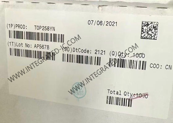 TOP258YN Integrated Circuit Chip  Integrated Off-Line Switcher With Advanced Feature Set And Extended Power Range