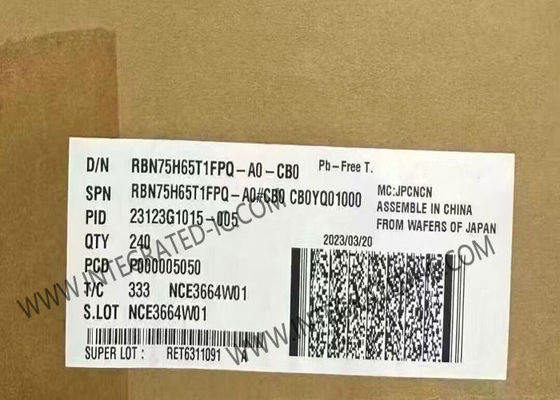 RBN75H65T1FPQ-A0 Чип интегральной схемы 650V 75A траншные IGBT транзисторы TO-247-3