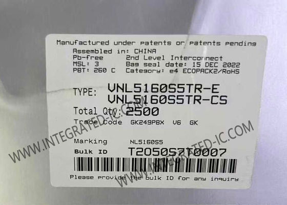 VNL5160S5TR Integrated Circuit Chip N-Channel 3.5A Low-Side Driver с 36V Max полностью защищенным