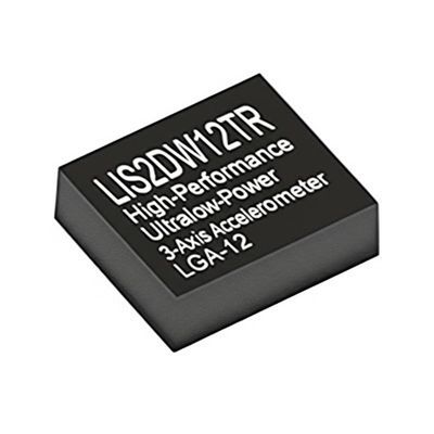 LIS2DW12TR Sensor IC Высокопроизводительный ультранизкомощный 3-осевой акселерометр LGA-12
