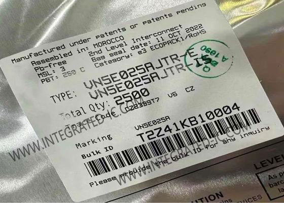 VN5E025AJTR Интегральная схема драйвера высокого напряжения с выходным током 3 А, рабочим током потребления 1,5 мА и рабочим напряжением питания 13 В