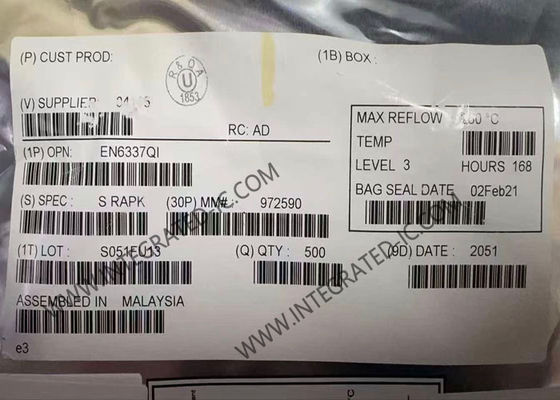 EN6337QI Чип интегральной схемы PowerSoC с выходным током 3A 95% эффективности и частотой переключения 2 МГц