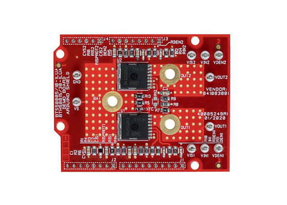 Плата оценки Arduino для управления питанием коммутатора Embedded Solutions BOARD-BTS50005-1LUA