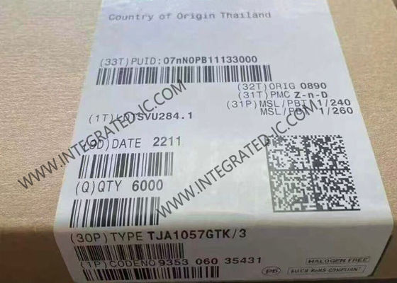 Интегральная схема TJA1057GTK, 300 мВ, высокоскоростной CAN-трансивер, HVSON-8