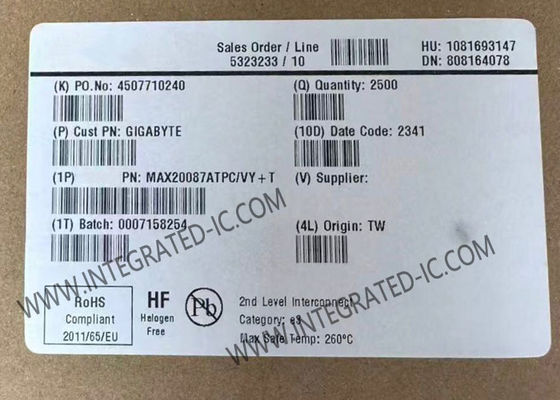 Интегральная схема MAX20087ATPC с выходным током 600 мА, входным напряжением от 3 В до 15 В и защитой от короткого замыкания на батарею до 26 В