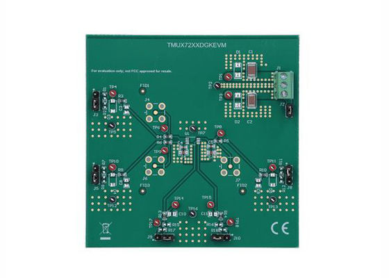 TMUX72XXDGKEVM Встроенные решения Точный переключатель TMUX72xx Модуль оценки мультиплексеры