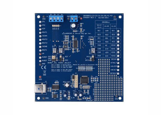 DRV8824EVM Встроенные решения 45V DRV8824 Модуль оценки драйвера биполярного шагового двигателя