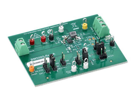 Встроенные решения BQ25308EVM 1-элементное зарядное устройство для аккумуляторов 17 В 3 А BQ25308, оценочный модуль