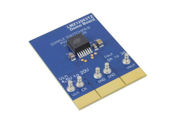 Демонстрационная плата модуля питания LMZ12003DEMO для встраиваемых решений, демонстрационная плата LMZ12003