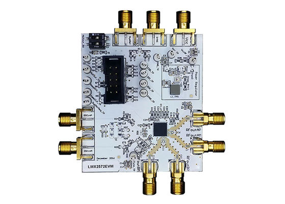 Плата оценки синхронизации частотного синтезатора LMX2572EVM для встраиваемых решений