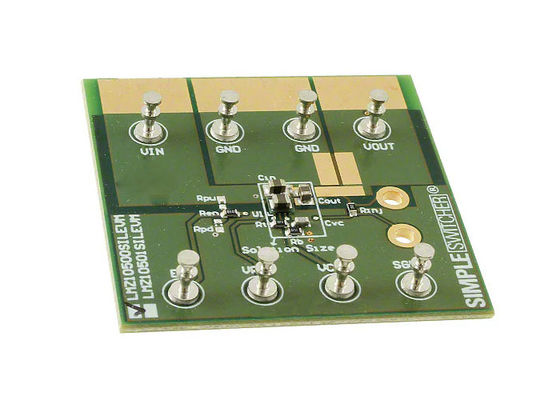 LMZ10500SILEVM Встроенные решения 650 мА понижающий DC/DC преобразователь оценочная плата