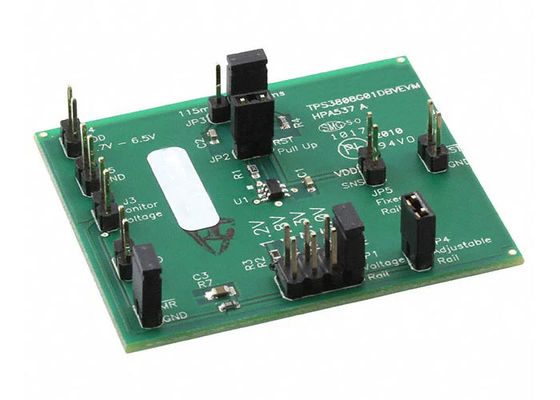 Отладочная плата оценки системы управления питанием и последовательности для встраиваемых решений TPS3808G01DBVEVM