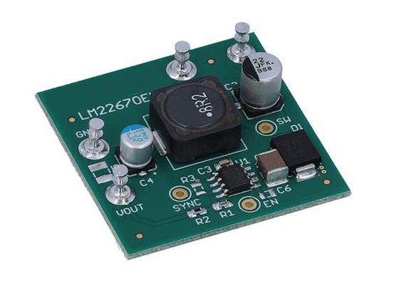 LM22670EVAL Плата оценки встроенных решений LM22670 SIMPLE SWITCHER понижающего преобразователя