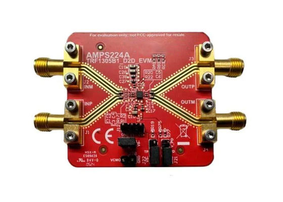 TRF1305C1-D2D-EVM Встроенные решения для оценки характеристик RF усилителя от 0 Гц до 7 ГГц