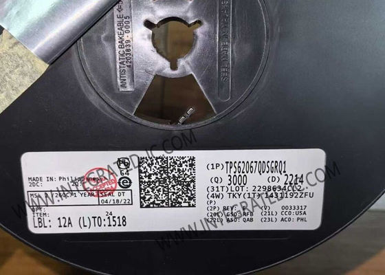 Комплексный микросхема чип TPS62067QDSGRQ1 3MHz 2A Автомобильный шаг-вниз преобразователь