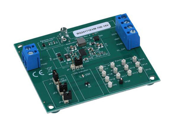 BQ24171EVM-706-15V Встроенные решения Синхронное зарядное устройство аккумуляторов BQ24171 Оценочный модуль